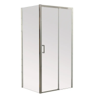 Душова кабіна DIVERSE SC03-120x80x195-TR без піддону, прозоре скло 6мм, CHROME (MI6867)